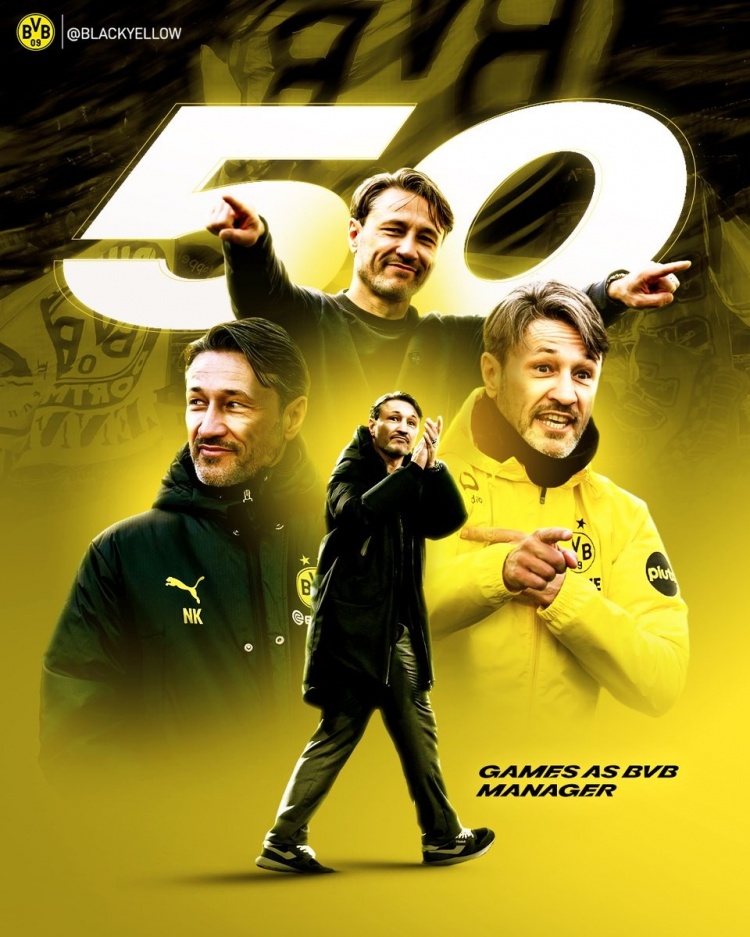 大乐透今日开奖-里程碑！科瓦奇达成执教多特50场，此前29胜11平9负+场均2分